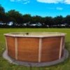Waterman Stahlwandpool Rund 350x120 Cm, Stahl 0,4 Mm Holzoptik, Folie 0,3 Mm Sand, Overlap -Poolwelt Verkauf 14350012003 sand 01