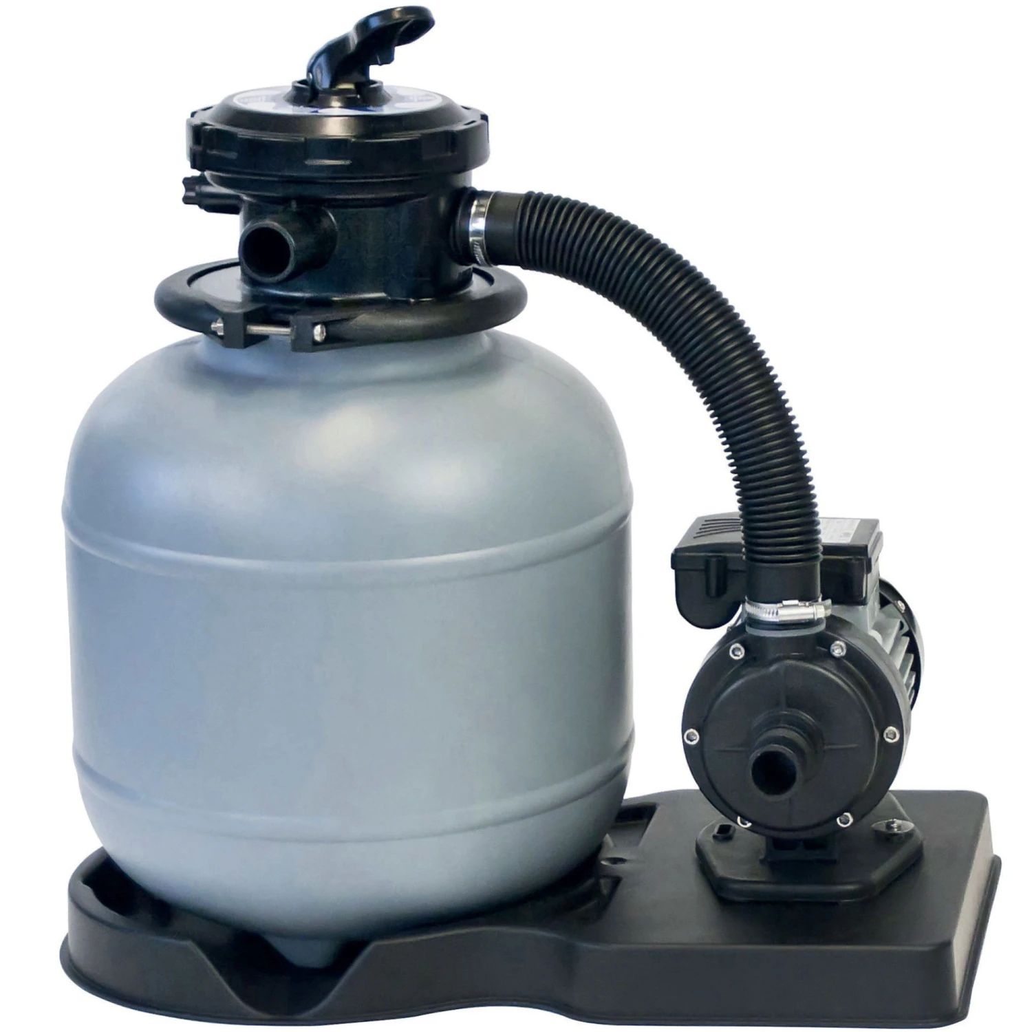 Sandfilteranlage 4 M³/h, 6-Wege-Ventil / SF 124 3 Sandfilteranlage 4 M³/h, 6-Wege-Ventil / SF 124