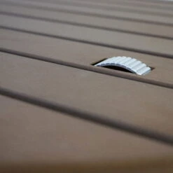 SUMMER FUN Outdoor Gartendusche "Shower UP", Runde Platte Ø 74 Cm, Mit Gartenschlauchanschluß -Poolwelt Verkauf 2400059 Gartendusche 05