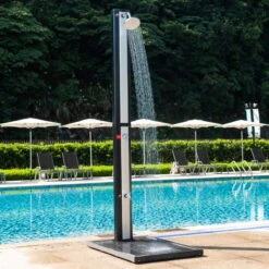 Summer Fun Bodenplatte Für Gartenduschen -Poolwelt Verkauf 2400099 Bodenplatte Gartenduschen 04