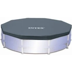 Intex Greywood Prism Frame Pool Set Rund 457 X 122 Cm (26742GN) 9 Intex Greywood Prism Frame Pool Set Rund 457 X 122 Cm (26742GN) -Poolwelt Verkauf 26742GN Intex Prism Greywood 457 122 04
