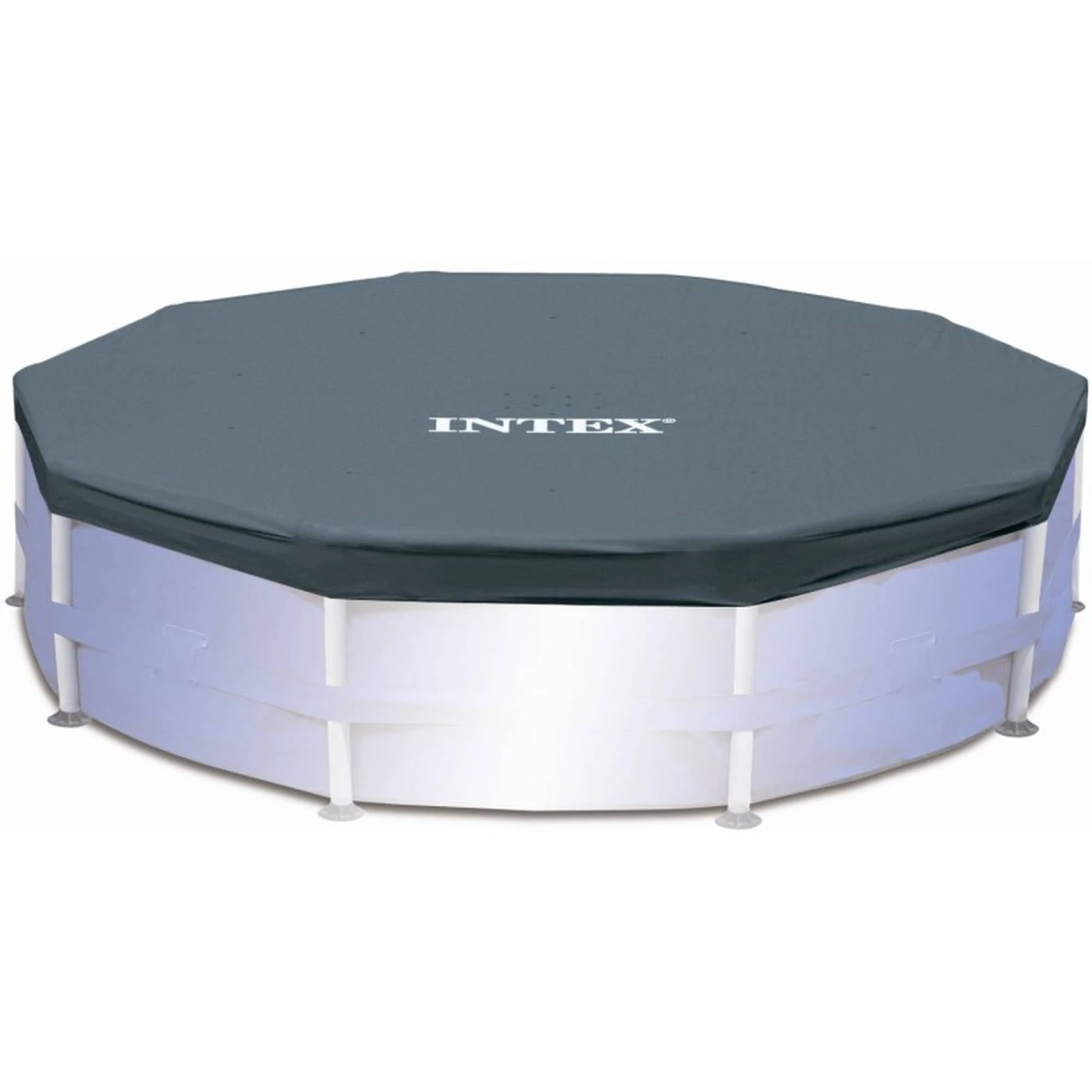 Intex Greywood Prism Frame Pool Set Rund 457 X 122 Cm (26742GN) 6 Intex Greywood Prism Frame Pool Set Rund 457 X 122 Cm (26742GN) – Bild 4