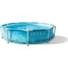 Intex Frame Pool Set Beachside Rund 305 X 76 Cm (28208GN) -Poolwelt Verkauf 28208GN Intex Beachside 305 76 01
