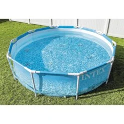 Intex Frame Pool Set Beachside Rund 305 X 76 Cm (28208GN) -Poolwelt Verkauf 28208GN Intex Beachside 305 76 02