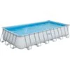 Polygroup Summer Waves Elite Rechteck Frame Pool Set 732 X 366 X 132m Cm -Poolwelt Verkauf 3000141 3000142 PolyGroup FramePool 01