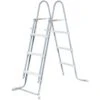Waterman Sicherheitsleiter Höhe 107 Cm 2x4 Stufen -Poolwelt Verkauf 3000251 Sicherheitsleiter 107 01