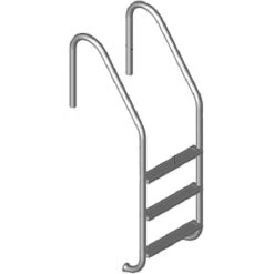 Stahlwandpool Set Rund Brasilia 300x120 Cm, Stahl 0,6 Mm Weiß, Folie 0,6 Mm Blau, Einhängebiese -Poolwelt Verkauf 40563111 Tiefbeckenleiter