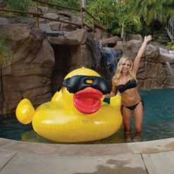 Game Derby Duck XXL Riesen Schwimmente Zum Aufblasen -Poolwelt Verkauf 5000 Derby Duck Riesen aufblasbare Schwimmente 05