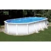 Stahlwandpool Ovalform Classic 535x300x120 Cm, Stahl 0,4 Mm Weiß, Folie 0,3 Mm Blau, Overlap -Poolwelt Verkauf 501010405PP Ovalpool 500 300 01 2