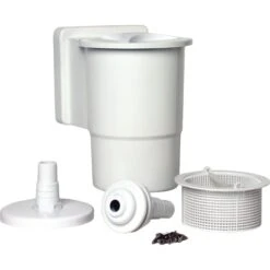 Waterman Einbau-Skimmer Mit Einlaufdüse 5 Waterman Einbau-Skimmer Mit Einlaufdüse -Poolwelt Verkauf 502010310 Einbau Skimmerset 02