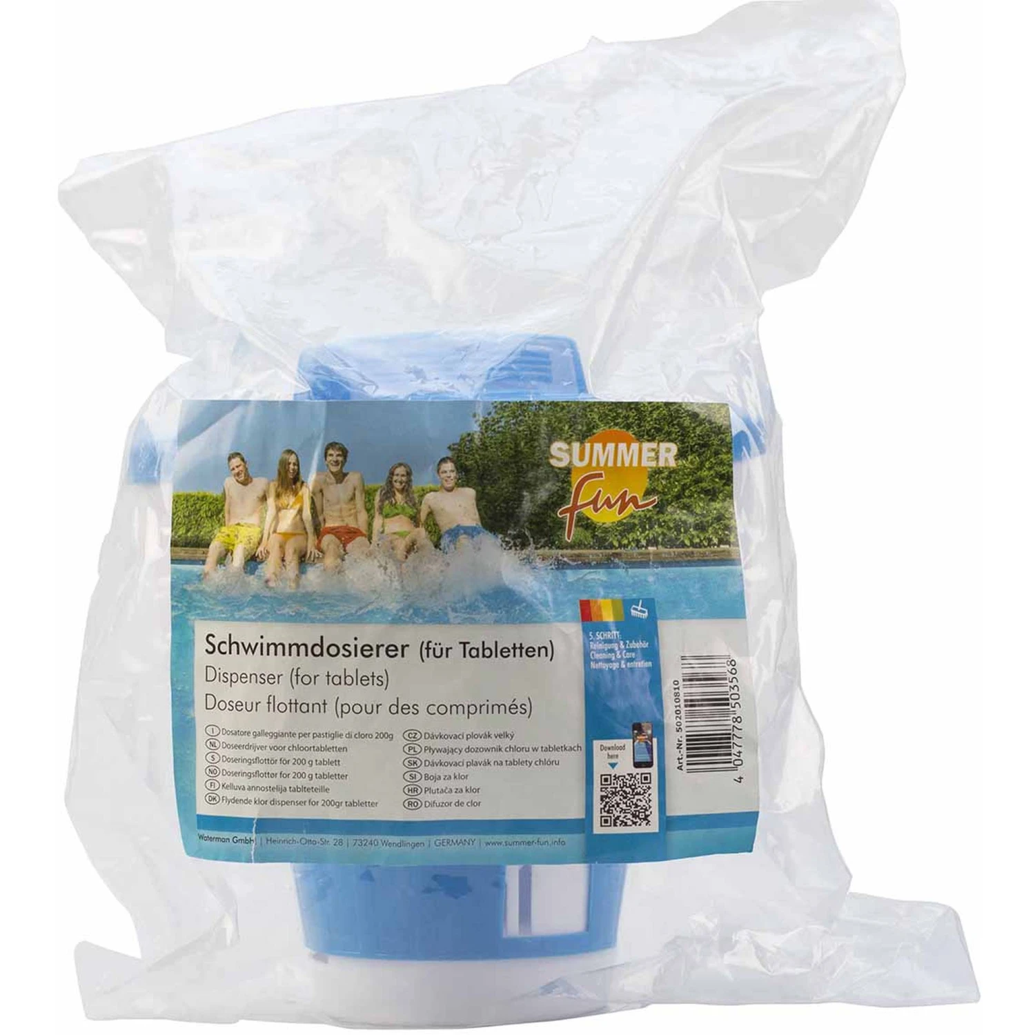 Waterman Schwimmdosierer Für Wasserpflegemittel Extra Summer Fun 4 Waterman Schwimmdosierer Für Wasserpflegemittel Extra Summer Fun – Bild 2