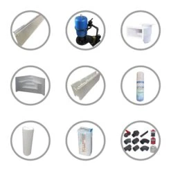 KWAD Styropor Pool De Luxe Komplettset 7,0 X 3,5 X 1,5m Mit 0,8 Mm Innenhülle Sand Inkl.Ecktreppe Rechts 10 KWAD Styropor Pool De Luxe Komplettset 7,0 X 3,5 X 1,5m Mit 0,8 Mm Innenhülle Sand Inkl.Ecktreppe Rechts -Poolwelt Verkauf 51222 Zubehoer