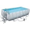 Bestway Power Steel Frame Pool, Komplettset, Eckig, 404 X 201 X 100 Cm (56441GS) 2 Bestway Power Steel Frame Pool, Komplettset, Eckig, 404 X 201 X 100 Cm (56441GS) -Poolwelt Verkauf 56441GS Bestway framepool 404x201x100 01