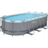 Bestway Power Steel Oval Frame Pool Set 549 X 274 X 122 Cm (56710GS) -Poolwelt Verkauf 56710GS Bestway Power Steel 549 274 122 01