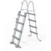 Bestway Pool-Sicherheitsleiter Für Becken Bis 122 Cm Ohne Plattform - 2x4 Stufen - Grau -Poolwelt Verkauf 58331 Sicherheitsleiter 44