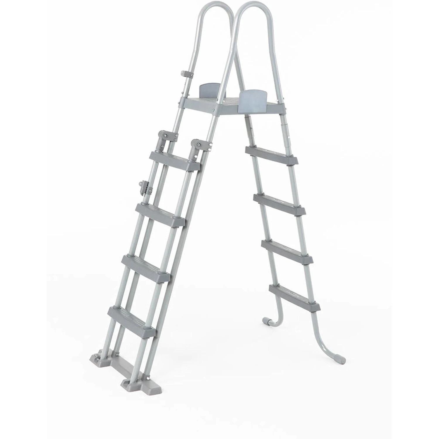 GRE Stahlwandpool Set (6-teilig) Hoch Rund High Line 550 X 132 Cm, Stahl 0,45 Mm Weiß Folie 0,4 Mm Blau 7 GRE Stahlwandpool Set (6-teilig) Hoch Rund High Line 550 X 132 Cm, Stahl 0,45 Mm Weiß Folie 0,4 Mm Blau – Bild 5