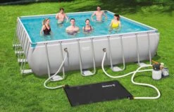 Bestway Flowclear Solar Pad Solar Heizmatte Pool Heizung 110x171 Cm -Poolwelt Verkauf 58423 Bestway Flowclear Solar Kollektor fuer Pools 03