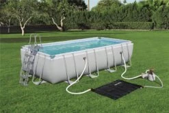 Bestway Flowclear Solar Pad Solar Heizmatte Pool Heizung 110x171 Cm -Poolwelt Verkauf 58423 Bestway Flowclear Solar Kollektor fuer Pools 08