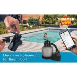 Summer Fun Poolfilter-Set BestClean Smart -Poolwelt Verkauf Anwendung SmartPlug Z1 pool