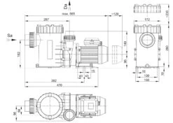 Aqua Technix Filterpumpe AQUA MAXI 5, 9m³/h, 230 V 5 Aqua Technix Filterpumpe AQUA MAXI 5, 9m³/h, 230 V -Poolwelt Verkauf Aqua Maxi 5 22