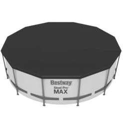 Bestway Steel Pro MAX Frame Pool Komplettset 366 X 122 Cm (56420GS) -Poolwelt Verkauf Bestway Poolabdeckung 58037