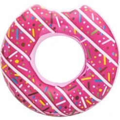 Bestway Donut Ring Ø 107 Cm Zum Aufblasen -Poolwelt Verkauf Bestway aufblasbarer Donut pink