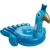 Bestway 41101 Pretty Peacock Schwimmtier 198x164 Cm Zum Aufblasen -Poolwelt Verkauf Bestway aufblasbarer Pfau Frontansicht freigestellt