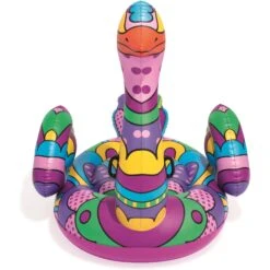Bestway 41117 POP Ostrich 190 X 166cm 7 Bestway 41117 POP Ostrich 190 X 166cm -Poolwelt Verkauf Bestway aufblasbarer Strauss Pop Art front
