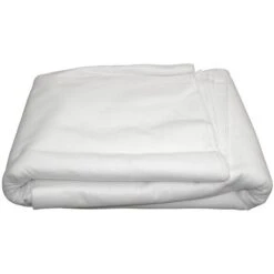 SUMMER FUN Extra Bodenschutzvlies F 450-460 Cm, Rundform -Poolwelt Verkauf Bodenschutzvlies weiss 1