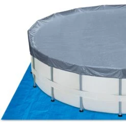 Polygroup Summer Waves Elite Frame Pool Set 488 X 122 Cm (3000121) 22 Polygroup Summer Waves Elite Frame Pool Set 488 X 122 Cm (3000121) -Poolwelt Verkauf CoverClothgrayFramepool 1