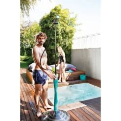 Dusche Sunny Style Premium 8l, Aquamarin -Poolwelt Verkauf Dusche Sunny Premium Style n