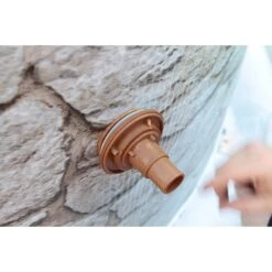 Waterman Einbauskimmer Standard Braun Inklusive Einlaufdüse -Poolwelt Verkauf Einlaufduese Pool braun