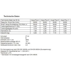 Filterpumpe Aqua Plus 6 -Poolwelt Verkauf Filterpumpe Aqua Plus 03 1