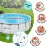Polygroup Summer Waves Elite Frame Pool Set 549 X 132 Cm (3000120) -Poolwelt Verkauf Framepool 3000120 01