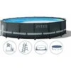 Intex Ultra XTR Frame Pool Komlpettset 488 X 122 Cm (26326GN) -Poolwelt Verkauf Intex Ultra XTR Frame Pool Komlpettset 488x122cm 26326GN 01