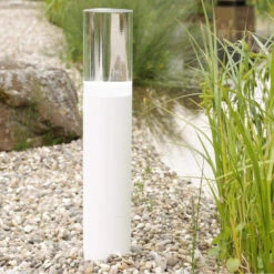 Heissner L477-00 Teichufer Und Poolrand Lampe 3 Watt Weiß -Poolwelt Verkauf L473 00 L477 00 Gartenlampe 02