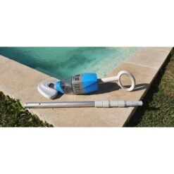 Orca 020H Elektrischer Akku Pool Bodensauger Mit Handgriff Und Stange -Poolwelt Verkauf ORCA 020H 3660231423961 Akku Pool Sauger 11