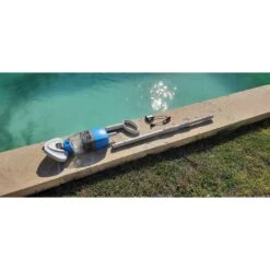 Orca 020H Elektrischer Akku Pool Bodensauger Mit Handgriff Und Stange -Poolwelt Verkauf ORCA 020H 3660231423961 Akku Pool Sauger 12