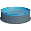 Waterman Stahlwandpool Rund 550x120 Cm, Stahl 0,4 Mm Anthrazit, Folie 0,3 Mm Blau, Overlap 2 Waterman Stahlwandpool Rund 550x120 Cm, Stahl 0,4 Mm Anthrazit, Folie 0,3 Mm Blau, Overlap -Poolwelt Verkauf Planet Pool Stahlwandpool anthrazit blau overlap OS 01 1