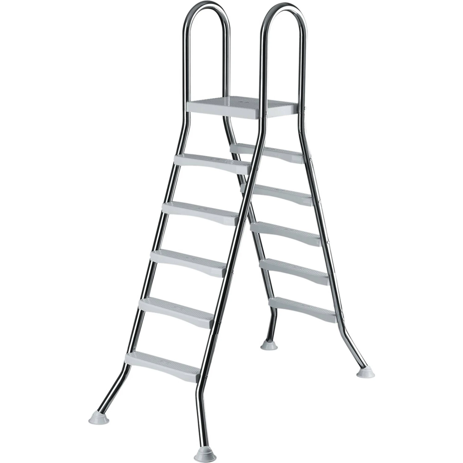 SUMMER FUN Poolleiter Edelstahl Für Hochbecken Mit 150 Cm Höhe 3 SUMMER FUN Poolleiter Edelstahl Für Hochbecken Mit 150 Cm Höhe