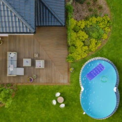 Poolwelt Verkauf -Poolwelt Verkauf S81081MSVS S81083MSVS Stahlwandbecken Achtform Athrazit Sand 02 n