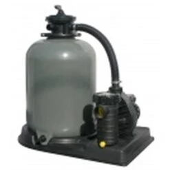 Waterman Sandfilteranlage SF 142 8 M³/h Pumpenleistung 600W, 6-Wege-Verrohrungs-Ventil, Für 50Kg Sand