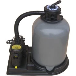 Waterman Stahlwandpool Set (9-teil) Halbhoch Achtform Costa-Rica 725x460x150cm, Stahl 0,8mm Weiß Folie 0,6mm -Poolwelt Verkauf Sandfilteranlage SF152