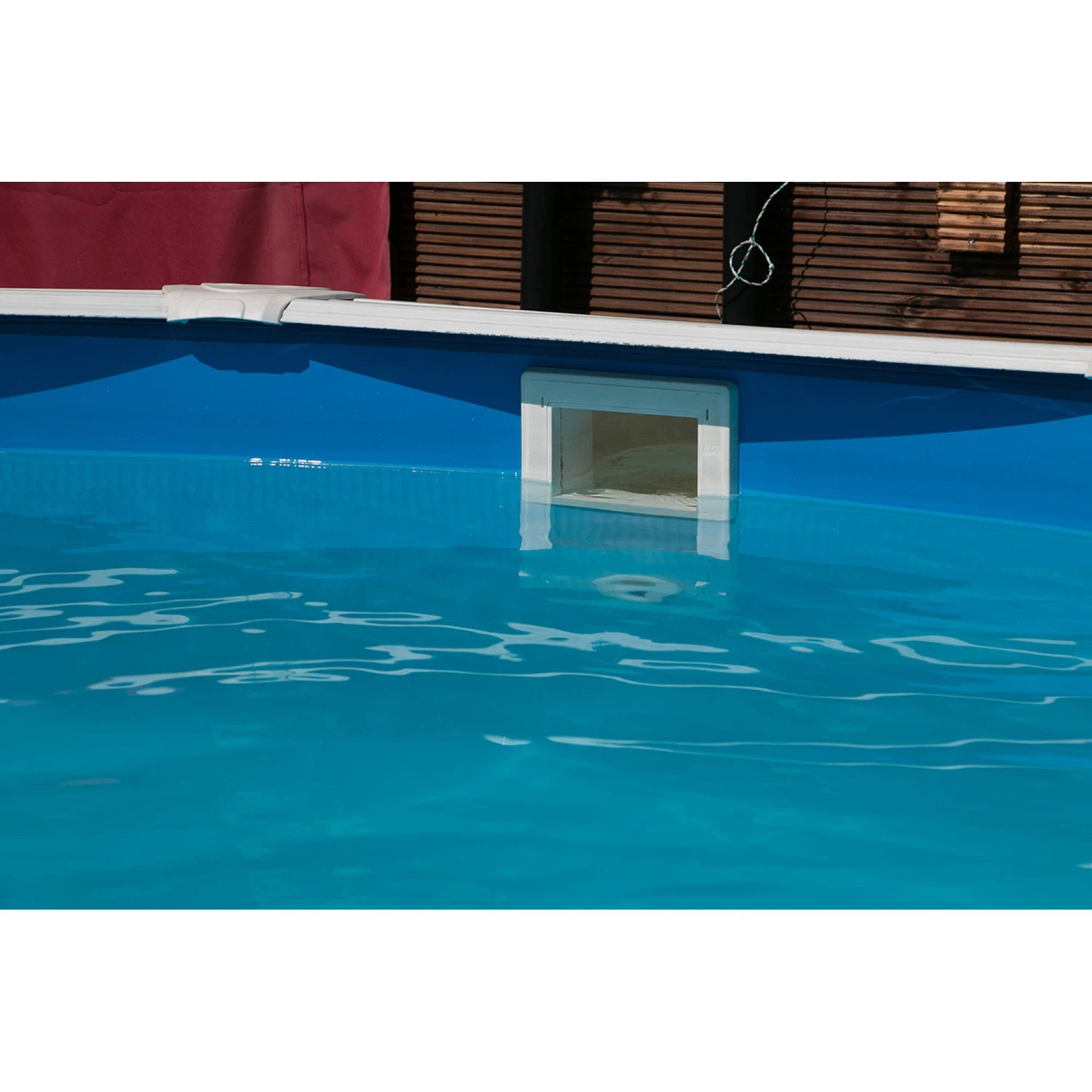 Einbauskimmer Komplett Set Mit Rücklaufdüse, Dichtung Und Teflonband 5 Einbauskimmer Komplett Set Mit Rücklaufdüse, Dichtung Und Teflonband – Bild 3