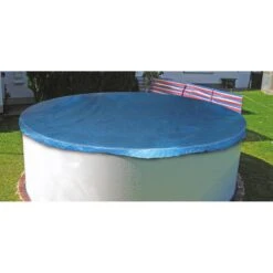 SUMMER FUN STANDARD-ABDECKPLANE (Sommerabdeckung Für Rundbecken) Rund 3,00m -Poolwelt Verkauf Sommerabdeckplane Summer Fun Rundpool gespannt