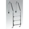 SUMMER FUN Poolleiter Edelstahl Für Tiefbecken Mit 120 Cm Höhe - Weite Stufen 2 SUMMER FUN Poolleiter Edelstahl Für Tiefbecken Mit 120 Cm Höhe - Weite Stufen -Poolwelt Verkauf Teifbeckenleiter Edelstahl 3 Stufen