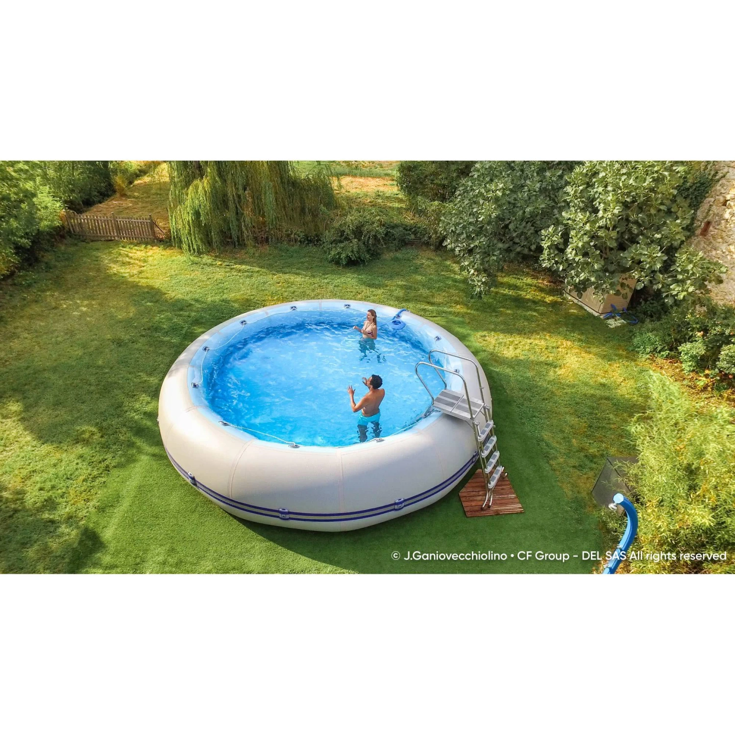 Zodiac Original Winky 6, Pool Rund, 750x125 Cm, Komplettset 4 Zodiac Original Winky 6, Pool Rund, 750x125 Cm, Komplettset – Bild 2