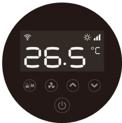 SUMMER FUN Inverter-Wärmepumpe Style & Silence 11 KW -Poolwelt Verkauf summerfun inverter waermepumoe display 2